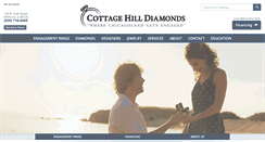 Desktop Screenshot of cottagehilldiamonds.com